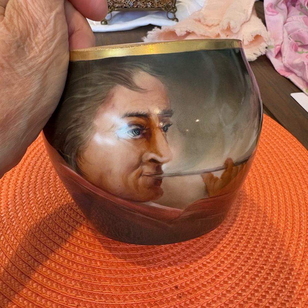 Humidor Artistic Limoges with Portrait